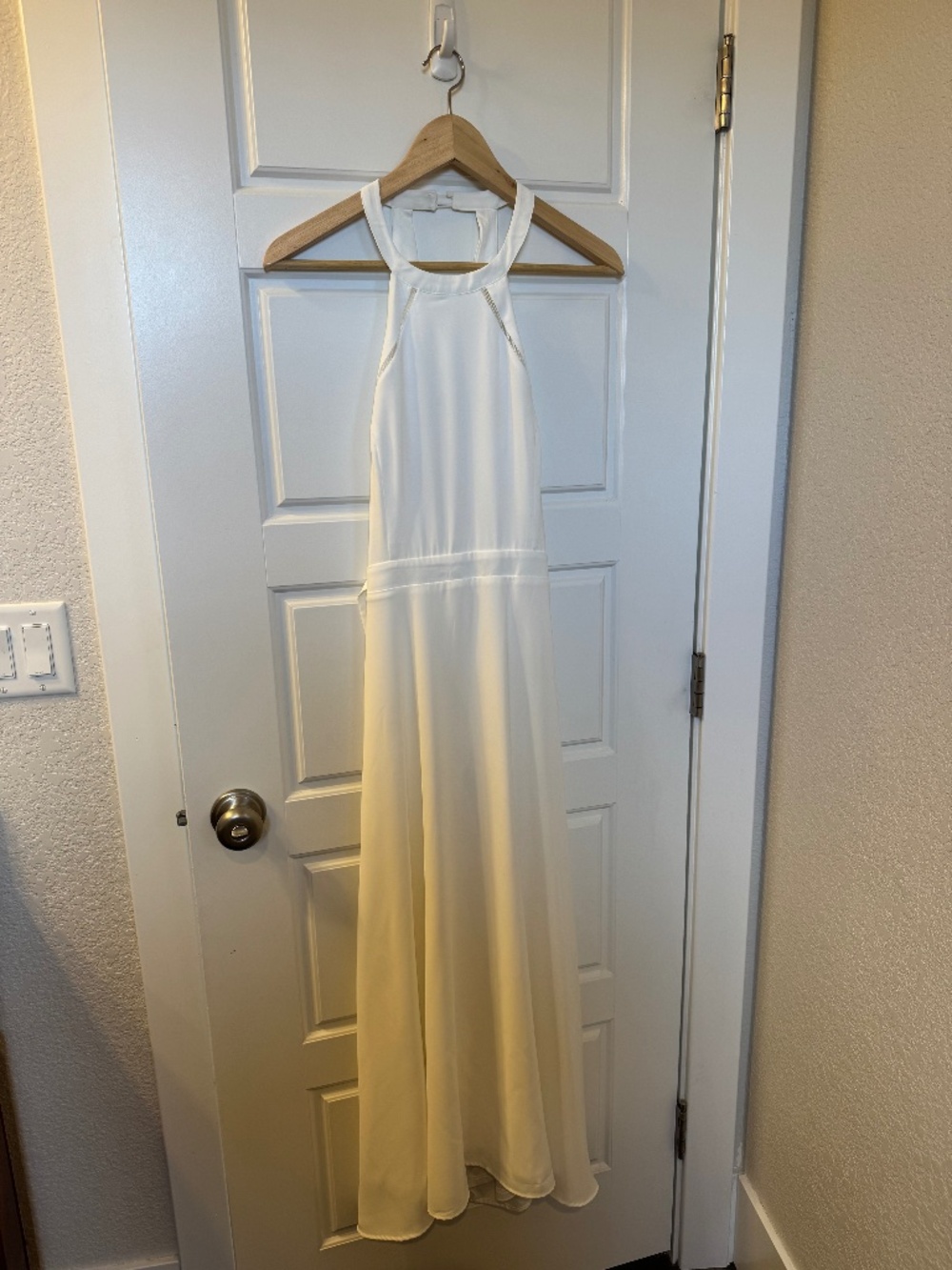 Lulu's White Midi Dress - Size L